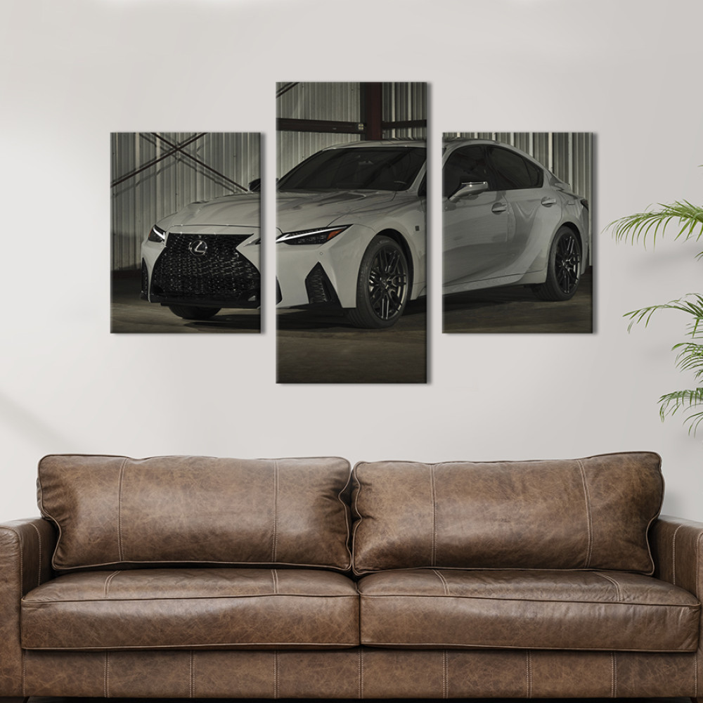 Картина Шикарний Lexus IS 500 F Sport 96x60 см (1279-32)