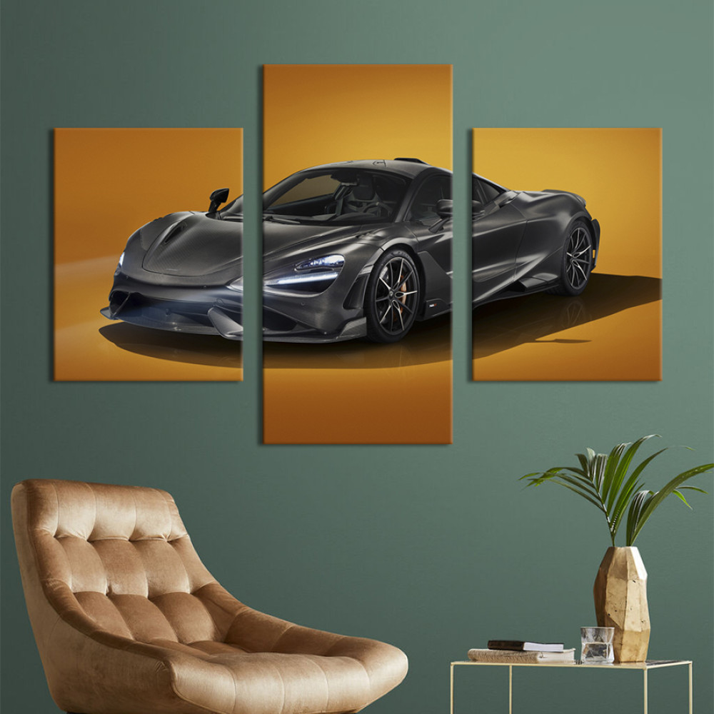 Картина Розкішне авто Mclaren Senna 66x40 см (1292-32)