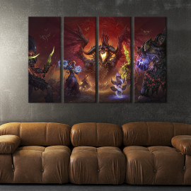 Картина World of Warcraft: Оніксія 149x93 см (655-41)