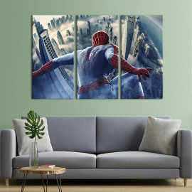 Картина Spider-Man - герой Нью-Йорка 128x81 см (648-31)