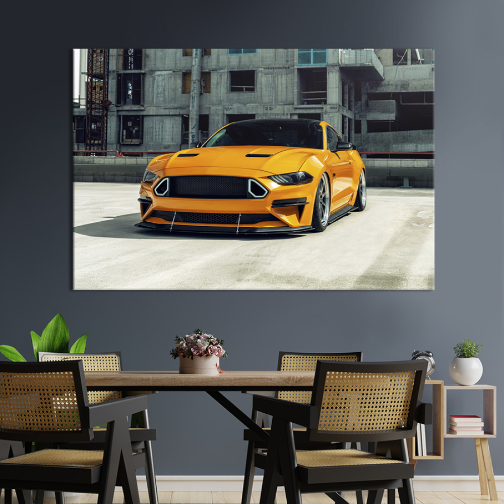 Картина Форд Мустанг 51x34 см (1321-1)