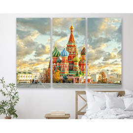 Картина Московський Кремль 78x48 см (M3_M_548)