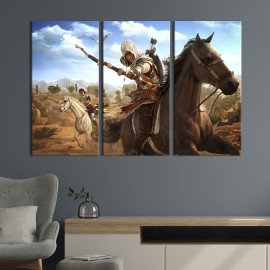 Картина Байєка з Сіви, Assassin’s Creed Витоки 156x100 см (1457-31)
