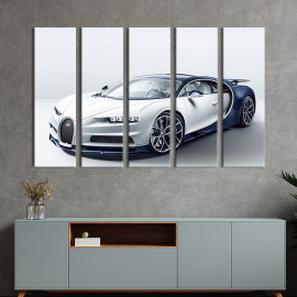 Картина Модний автомобіль Bugatti Chiron 87x50 см (119-51)