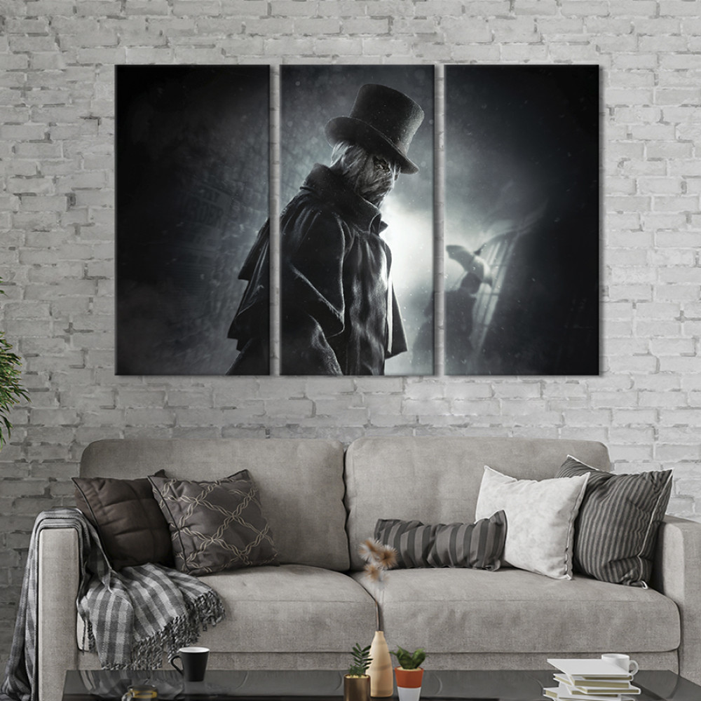 Картина Похмурий Джек Різник у Assassin's Creed: Syndicate 78x48 см (1435-31)