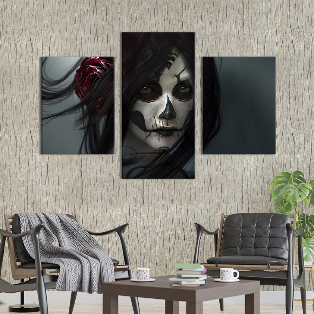 Картина на полотні Santa Muerte 66x40 см (699-32)