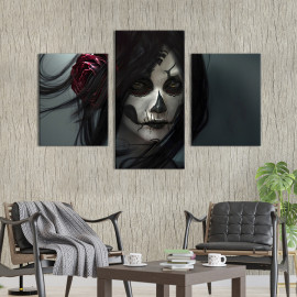 Картина на полотні Santa Muerte 66x40 см (699-32)