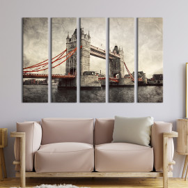 Картина Tower Bridge в Лондоні 87x50 см (335-51)