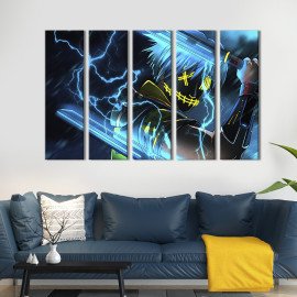 Картина Аніме ніндзя-самурай 87x50 см (680-51)