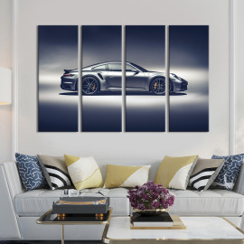 Картина Люксове авто Porsche 911 Turbo S 89x53 см (1385-41)