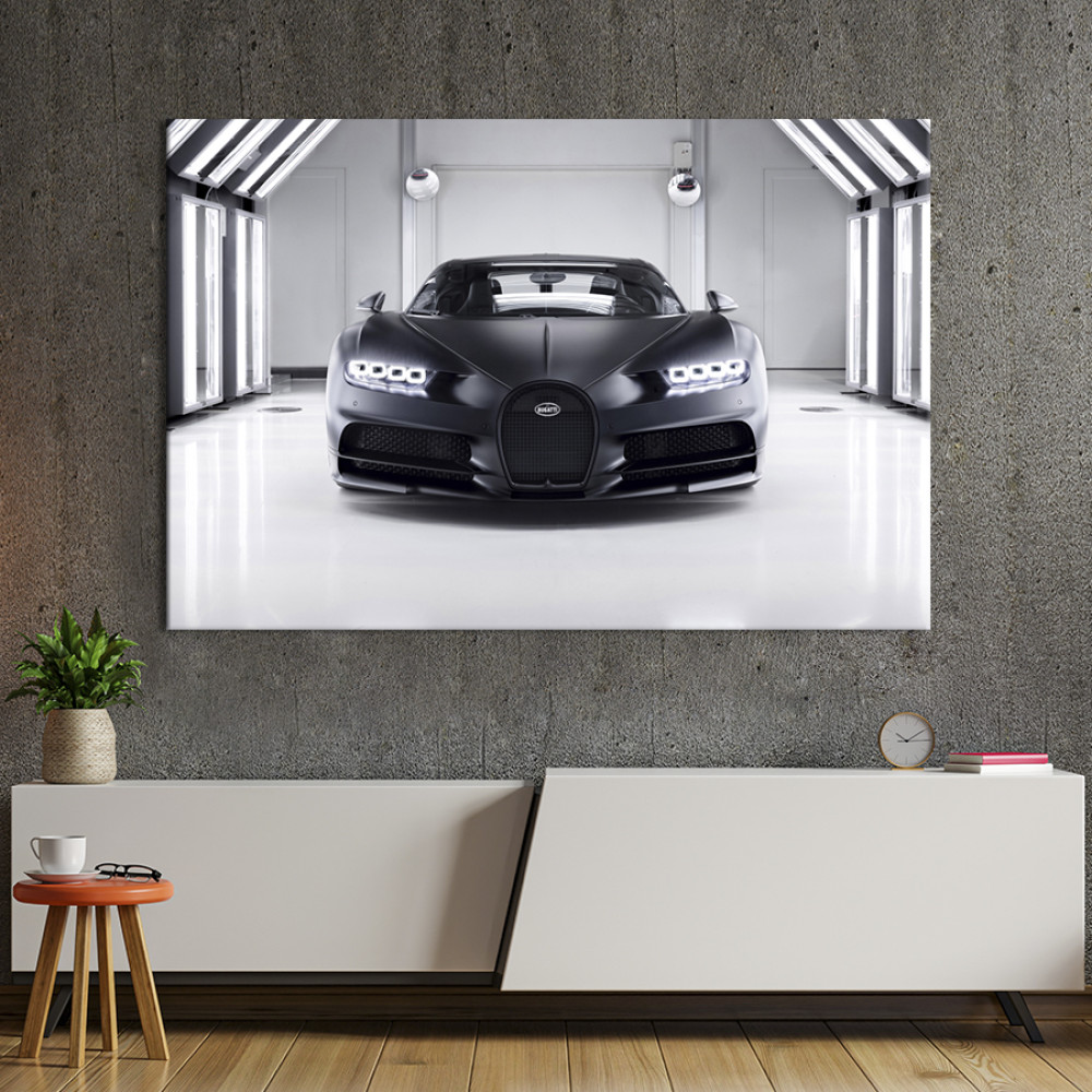 Картина Bugatti Chiron 51x34 см (1296-1)