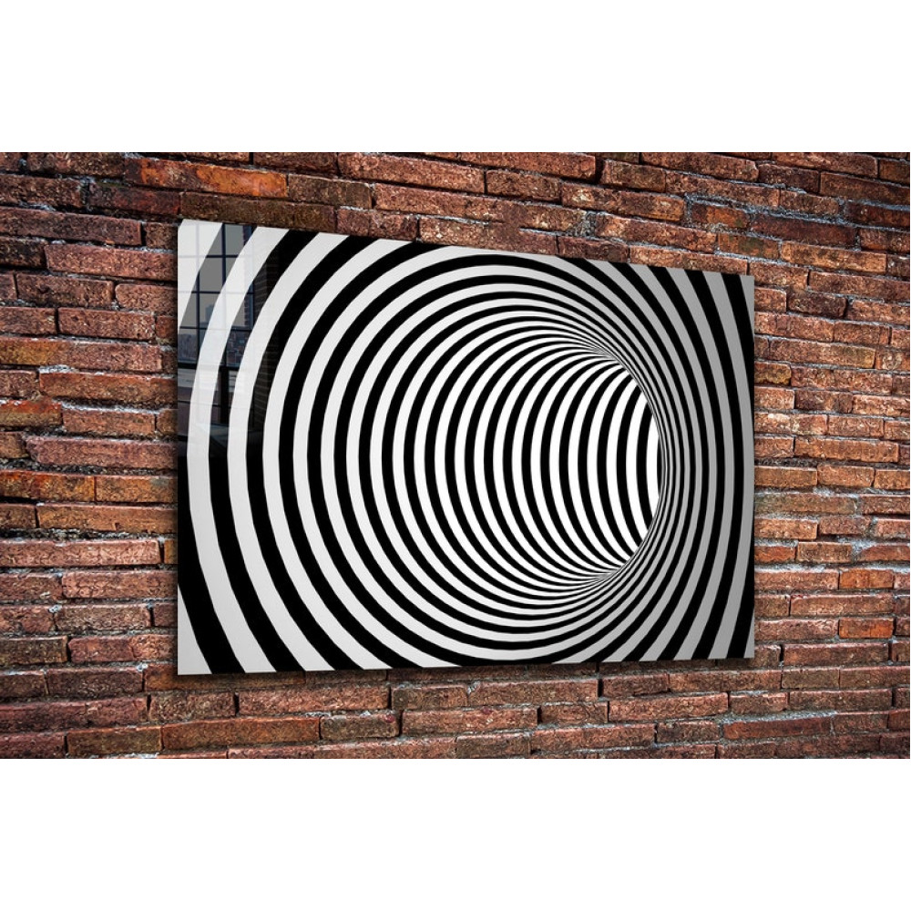 Картина Смугаста абстракція зебра 51x34 см (630)