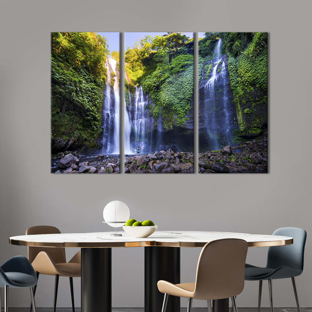 Картина Водоспад Секумпул 128x81 см (611-31)