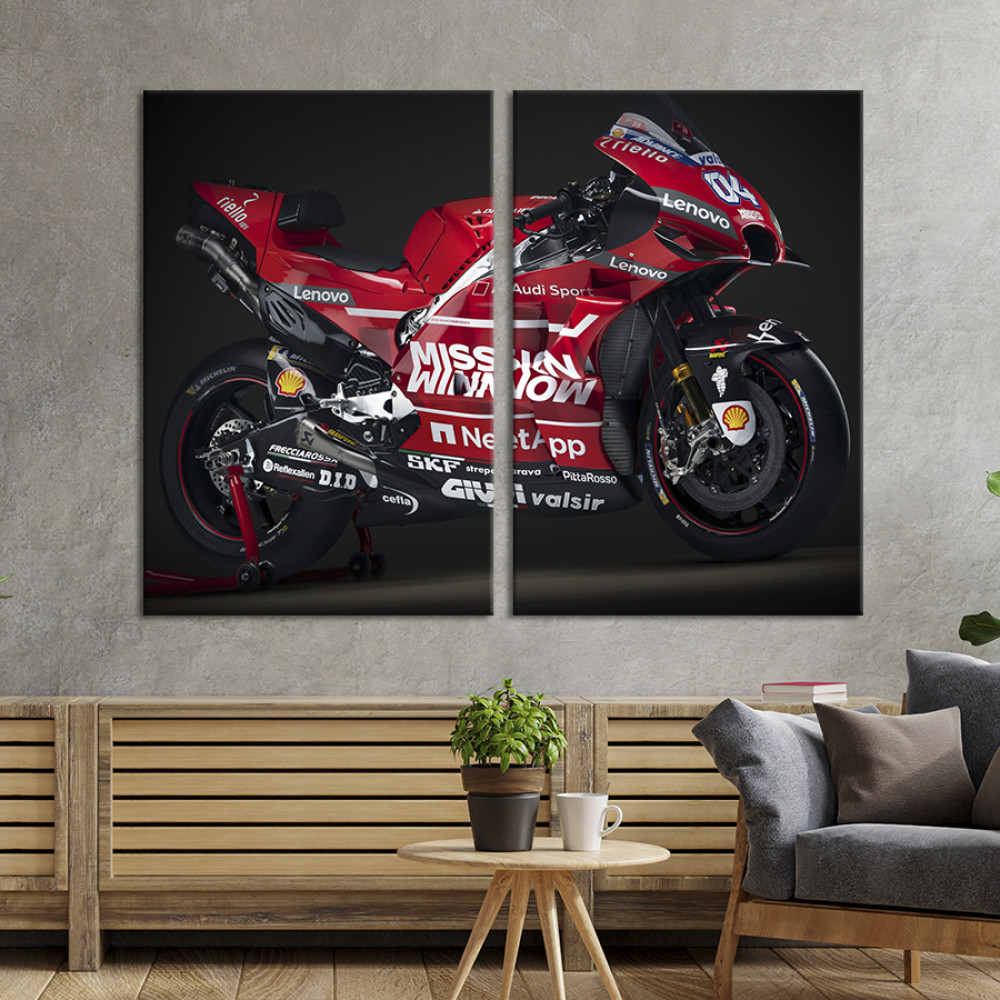 Картина Мотоцикл Ducati 111x81 см (1314-2)