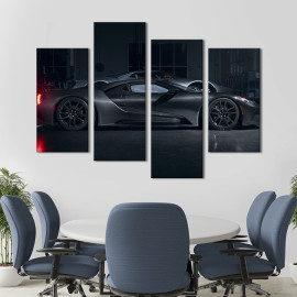 Картина Стильний автомобіль Ford GT Liquid Carbon 89x56 см (1258-42)