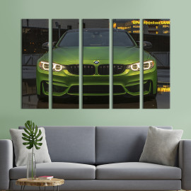 Картина Солідний автомобіль BMW Gran Turismo 87x50 см (111-51)