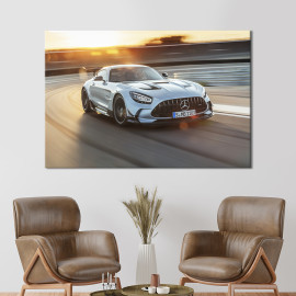 Картина Mercedes-AMG GT Black Series 122x81 см (1365-1)
