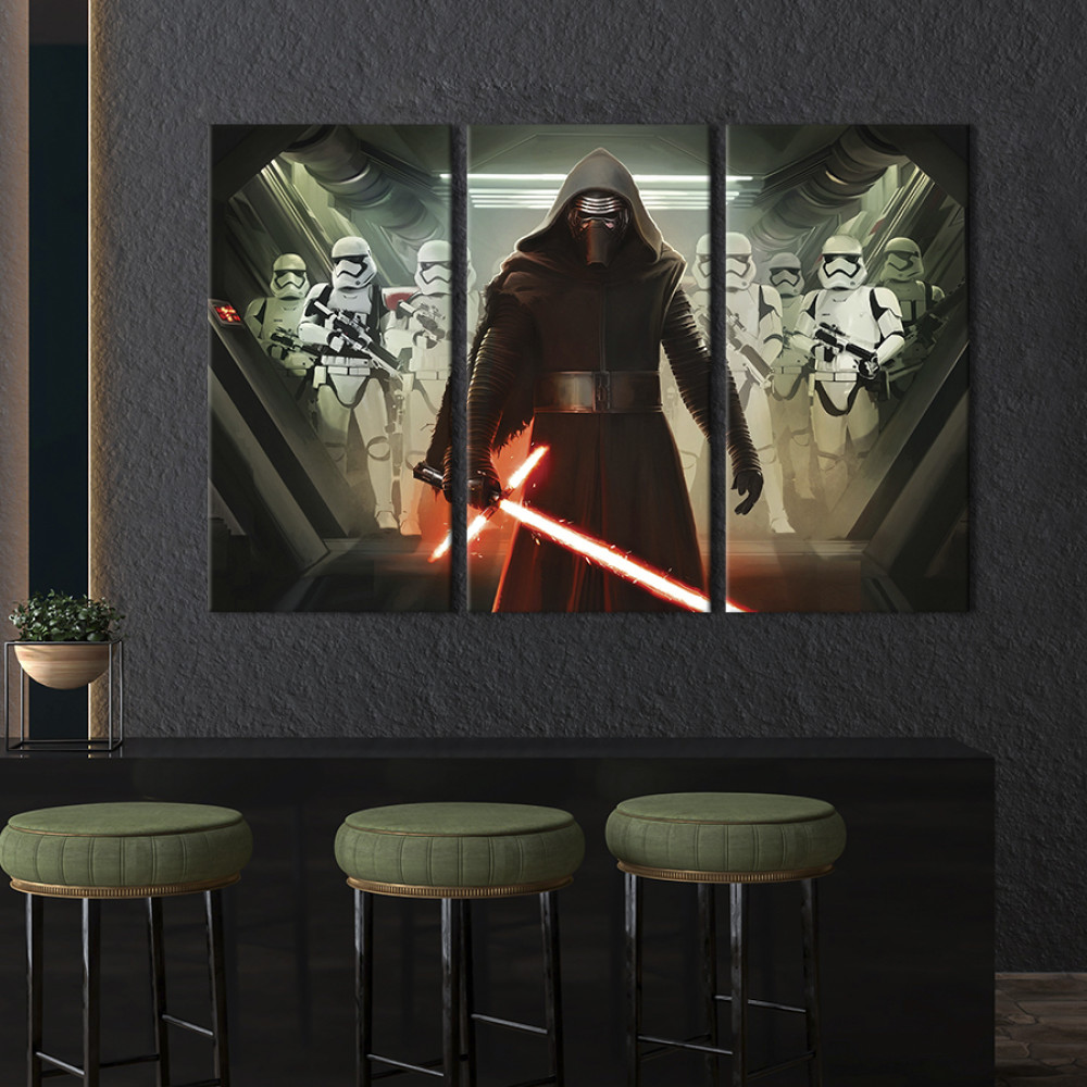 Картина Kylo Ren 78x48 см (669-31)