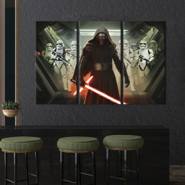 Картина Kylo Ren 78x48 см (669-31)