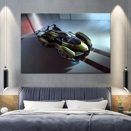 Картина Lambo v12 vision gran turismo 51x34 см (1250-1)