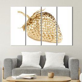 Картина Красива золота полуниця 89x53 см (278-41)