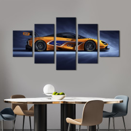 Картина Приголомшливий спорткар McLaren 112x54 см (1352-52)