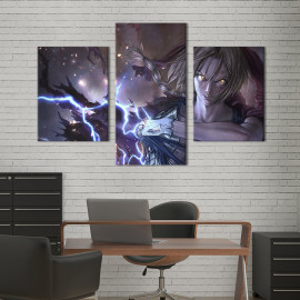 Картина на полотні Edward Elric, Fullmetal Alchemist 66x40 см (709-32)