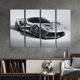 Картина Потужний гіперкар Lotus Evija 89x53 см (1346-41)