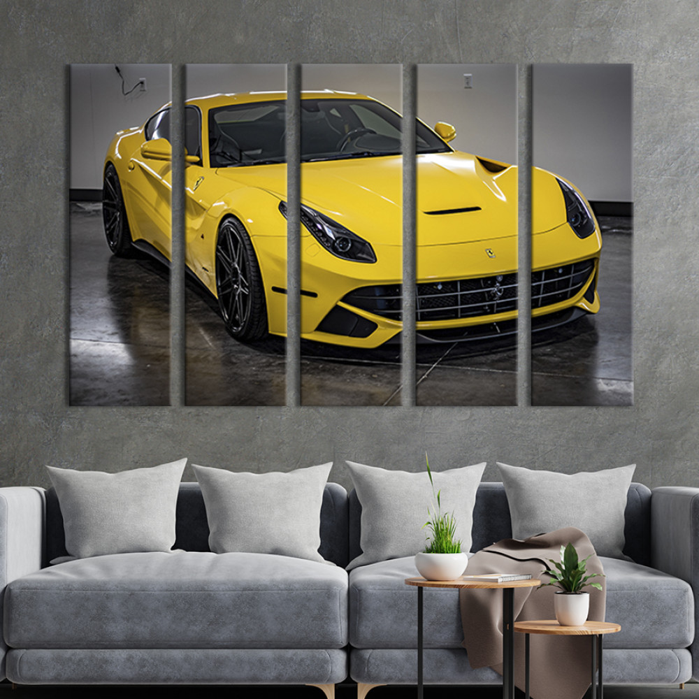 Картина Розкішний Ferrari 87x50 см (122-51)
