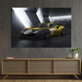 Картина Ferrari 488 GT Modificata 122x81 см (1315-1)