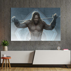 Картина Jason Momoa, Aquaman 122x81 см (1453-1)