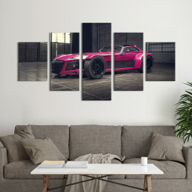 Картина Спорткар Donkervoort D8 GTO Individual 112x54 см (1383-52)