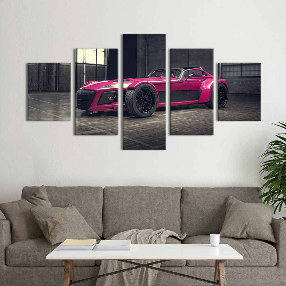 Картина Спорткар Donkervoort D8 GTO Individual 112x54 см (1383-52)