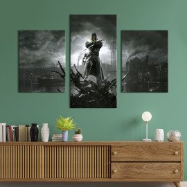 Картина Похмурий герой Корво Аттано 66x40 см (1436-32)