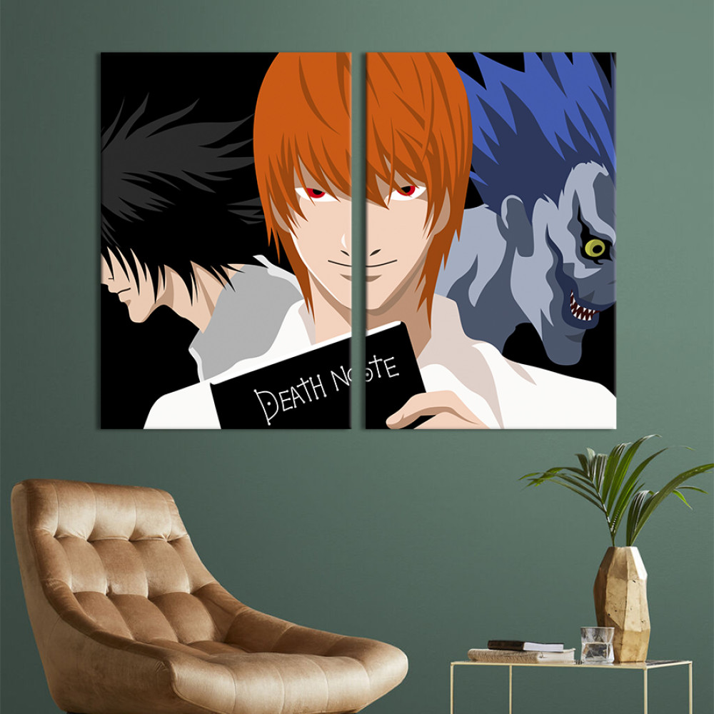 Картина Death Note 111x81 см (1468-2)