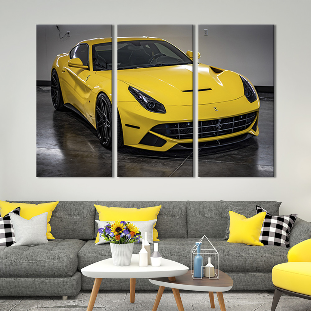 Картина Супершвидкий Ferrari 78x48 см (122-31)