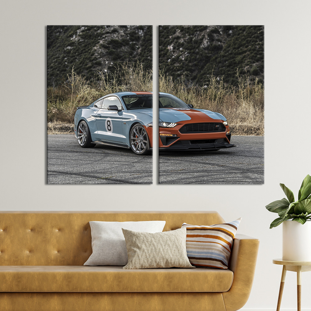 Картина Стильний Mustang Roush Stage 71x51 см (1253-2)