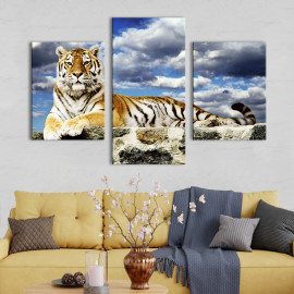 Картина Величний тигр 66x40 см (131-32)