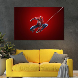 Картина на полотні Spider man ps4 51x34 см (672-1)