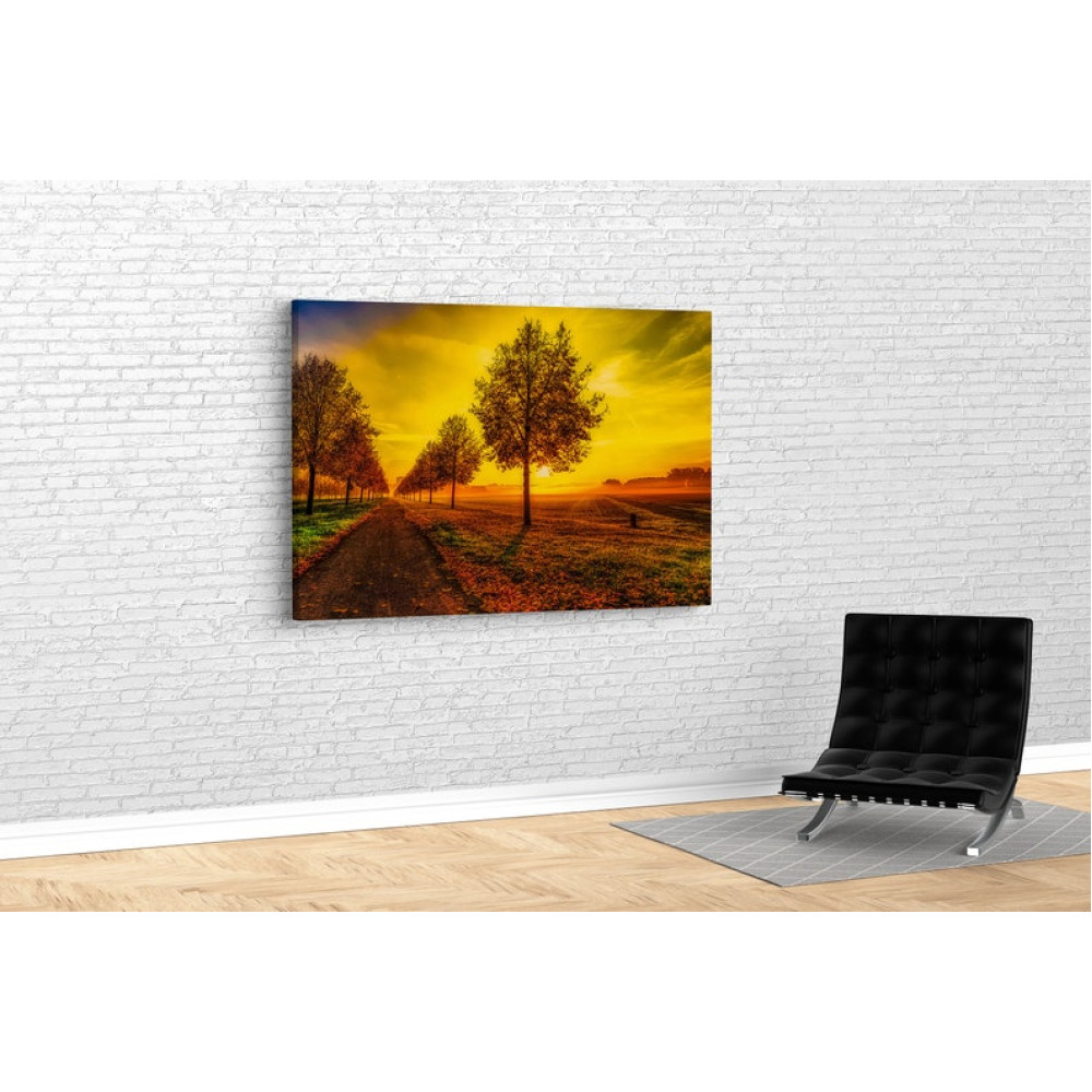 Картина Дерева вздовж дороги 120x80 см (667