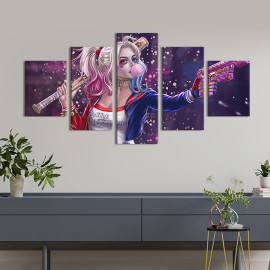 Картина Harley Quinn DC UNIVERSE 112x54 см (714-52)
