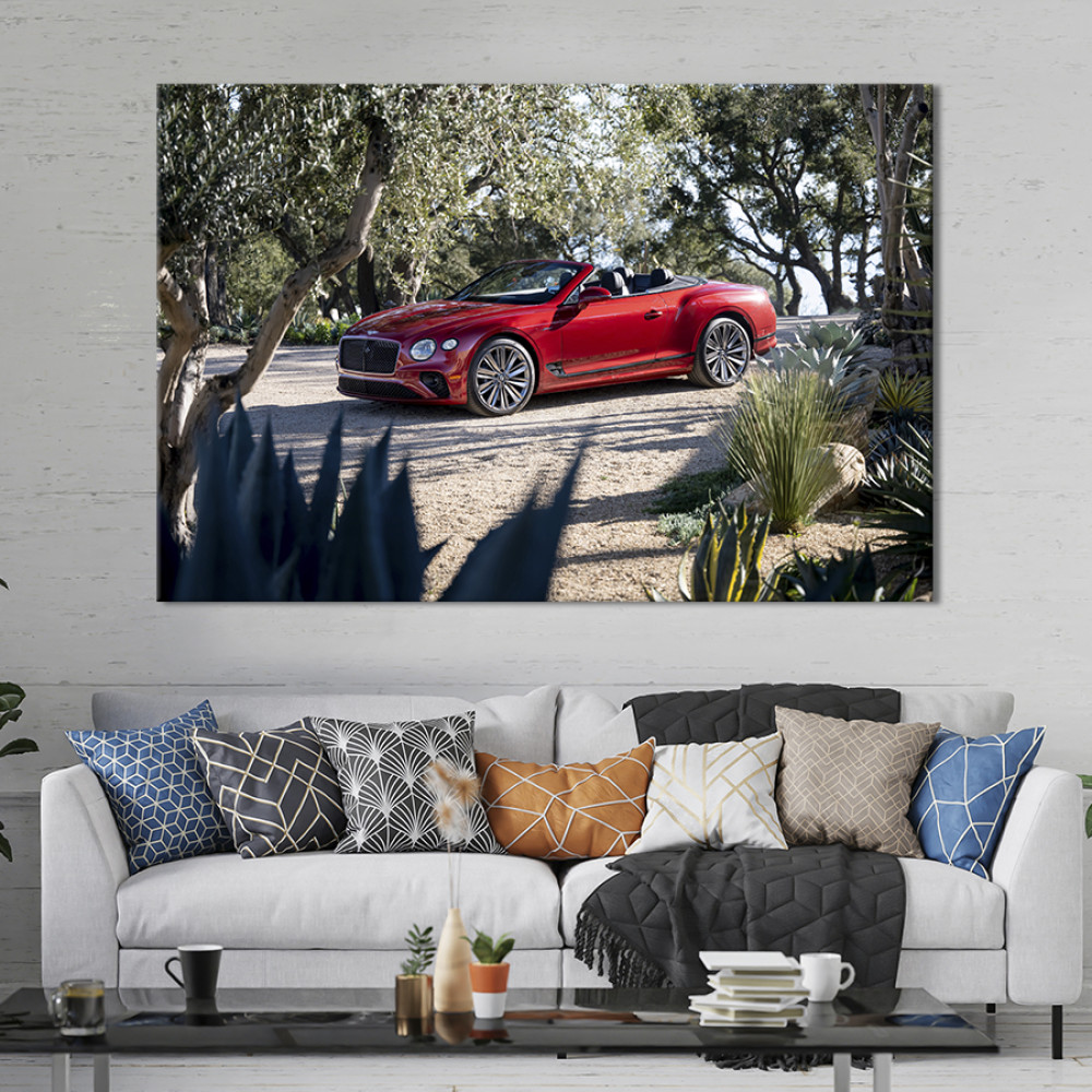 Картина Bentley Continental GT 51x34 см (1283-1)