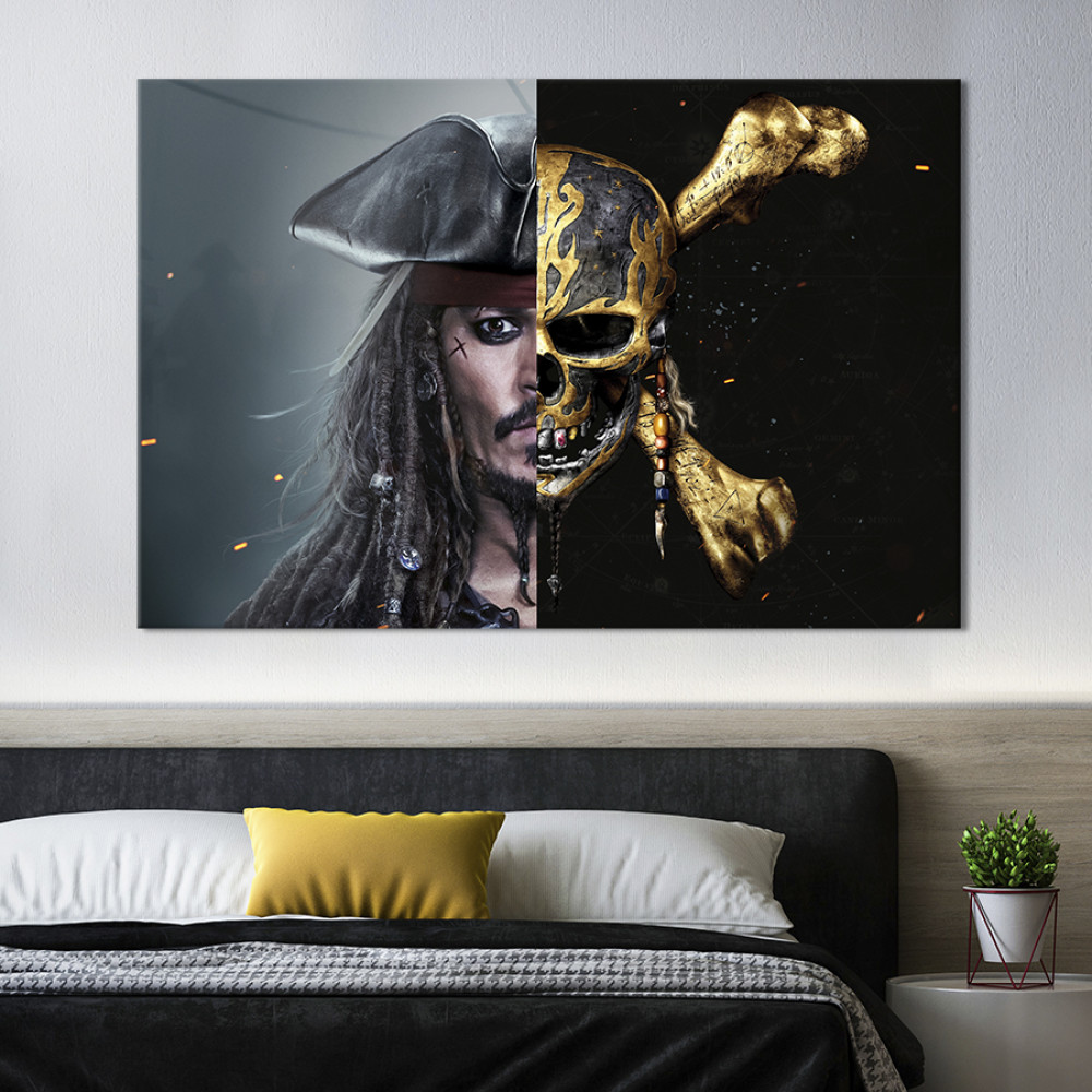 Картина Jack Sparrow 122x81 см (1489-1)