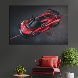 Картина Koenigsegg Jesko Absolut 122x81 см (1241-1)