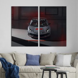 Картина Потужний суперкар Lamborghini 71x51 см (1264-2)