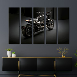 Картина Стильний мотобайк Triumph Rocket 3 87x50 см (1407-51)