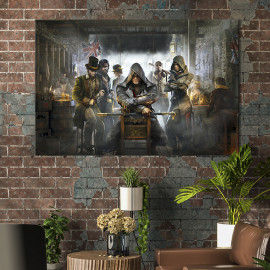 Картина Assassin's Creed: Syndicate 122x81 см (1433-1)