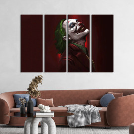 Картина Божевільний лиходій Джокер 89x53 см (721-41)