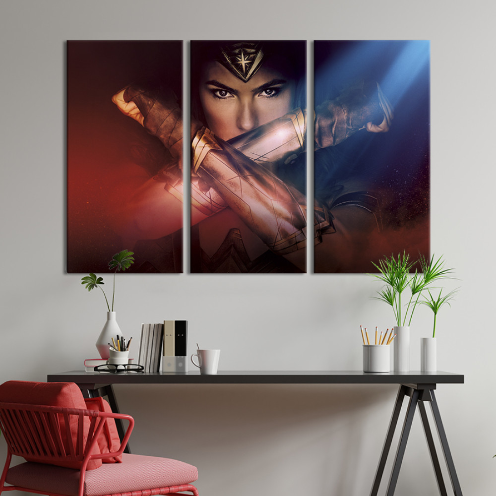 Картина Wonder Woman 78x48 см (1414-31)