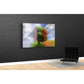 Картина Дерево чотири пори року 51x34 см (703)
